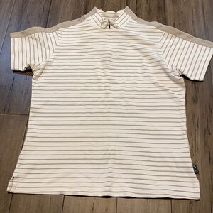 5 for $25 Adidas climalite stretch mock neck sort sleeve shirt‎ top polo
